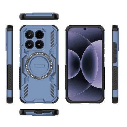 Etui MagSafe dla Xiaomi 17, Techsuit, ArmorMag, Niebieskie