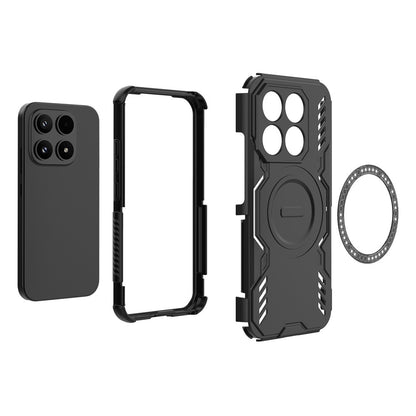 Etui MagSafe dla Xiaomi 17, Techsuit, ArmorMag, Niebieskie