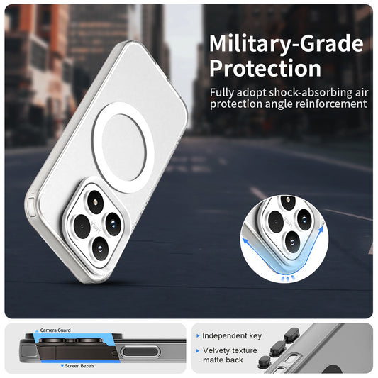 Etui MagSafe dla Xiaomi 17, Techsuit, CandyCase, Białe