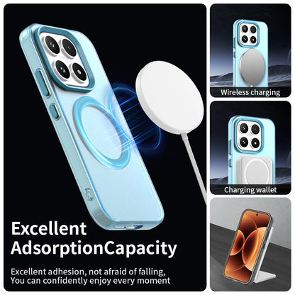 Etui MagSafe dla Xiaomi 17, Techsuit, CandyCase, Niebieskie