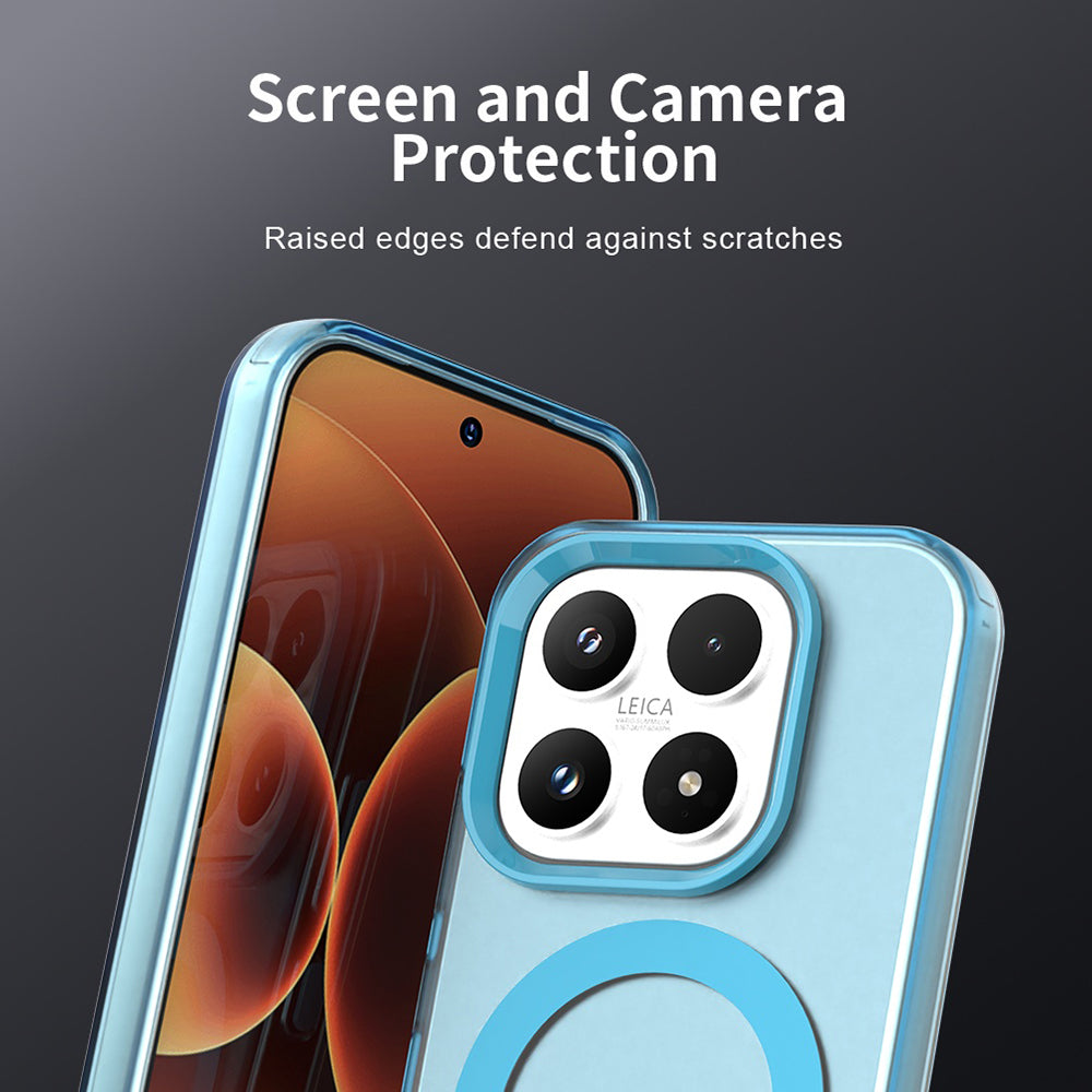 Etui MagSafe dla Xiaomi 17, Techsuit, CandyCase, Niebieskie