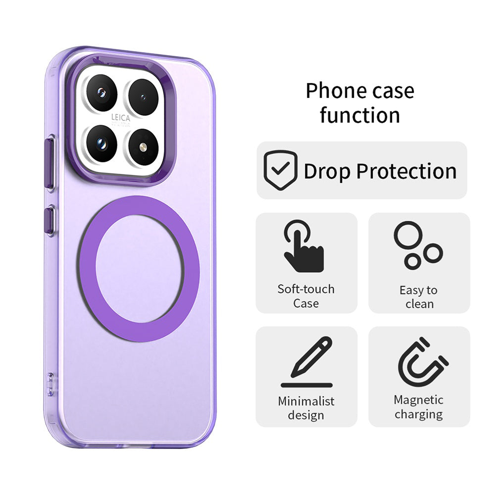 MagSafe Case for Xiaomi 17, Techsuit, CandyCase, Purple