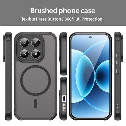 Etui MagSafe dla Xiaomi 17, Techsuit, HaloFrost II, Złote