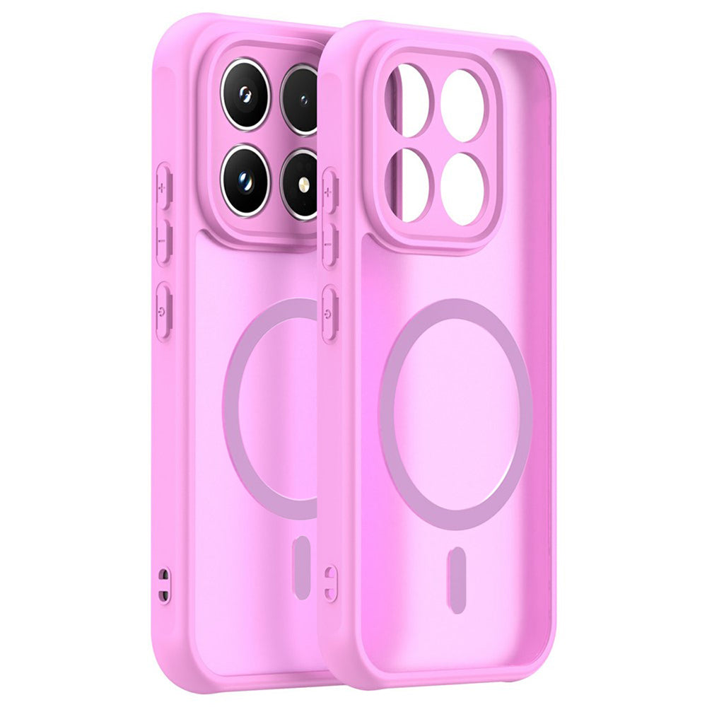 Etui MagSafe dla Xiaomi 17, Techsuit, HaloFrost II, Różowy