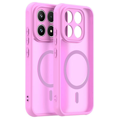 Etui MagSafe dla Xiaomi 17, Techsuit, HaloFrost II, Różowy