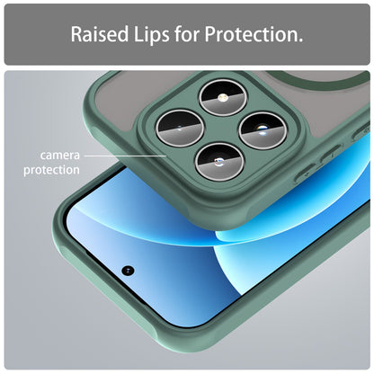 Etui MagSafe dla Xiaomi 17, Techsuit, HaloFrost II, Zielony