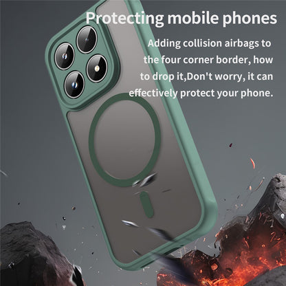 Etui MagSafe dla Xiaomi 17, Techsuit, HaloFrost II, Zielony