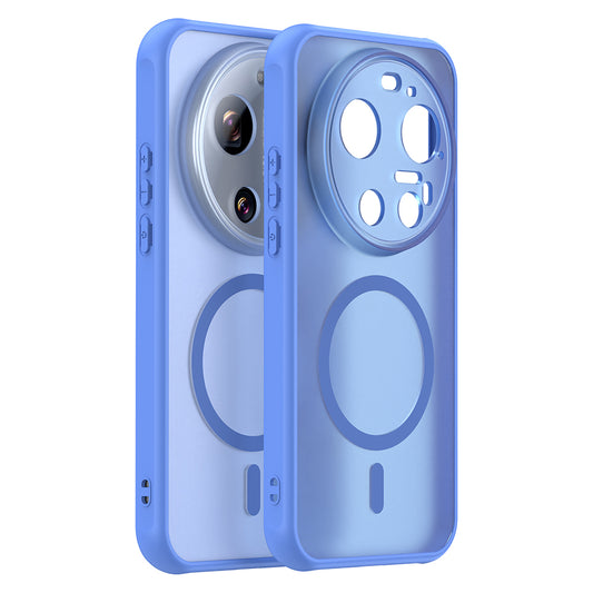 Etui MagSafe dla Xiaomi 17 Ultra, Techsuit, HaloFrost II, Niebieskie