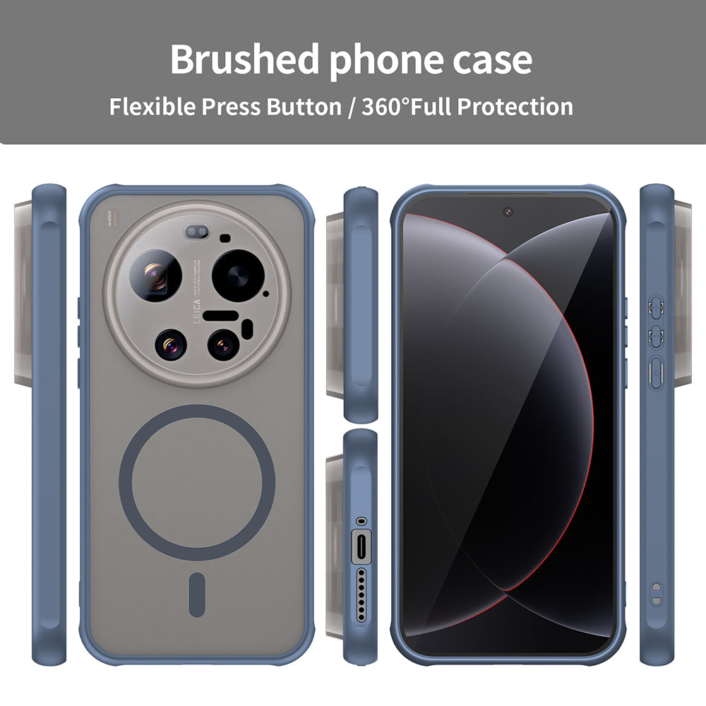 Etui MagSafe dla Xiaomi 17 Ultra, Techsuit, HaloFrost II, Granatowy