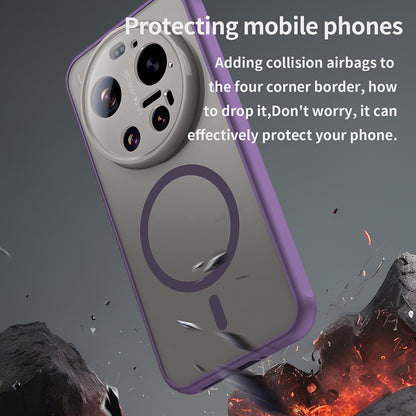 Etui MagSafe dla Xiaomi 17 Ultra, Techsuit, HaloFrost II, Fioletowy