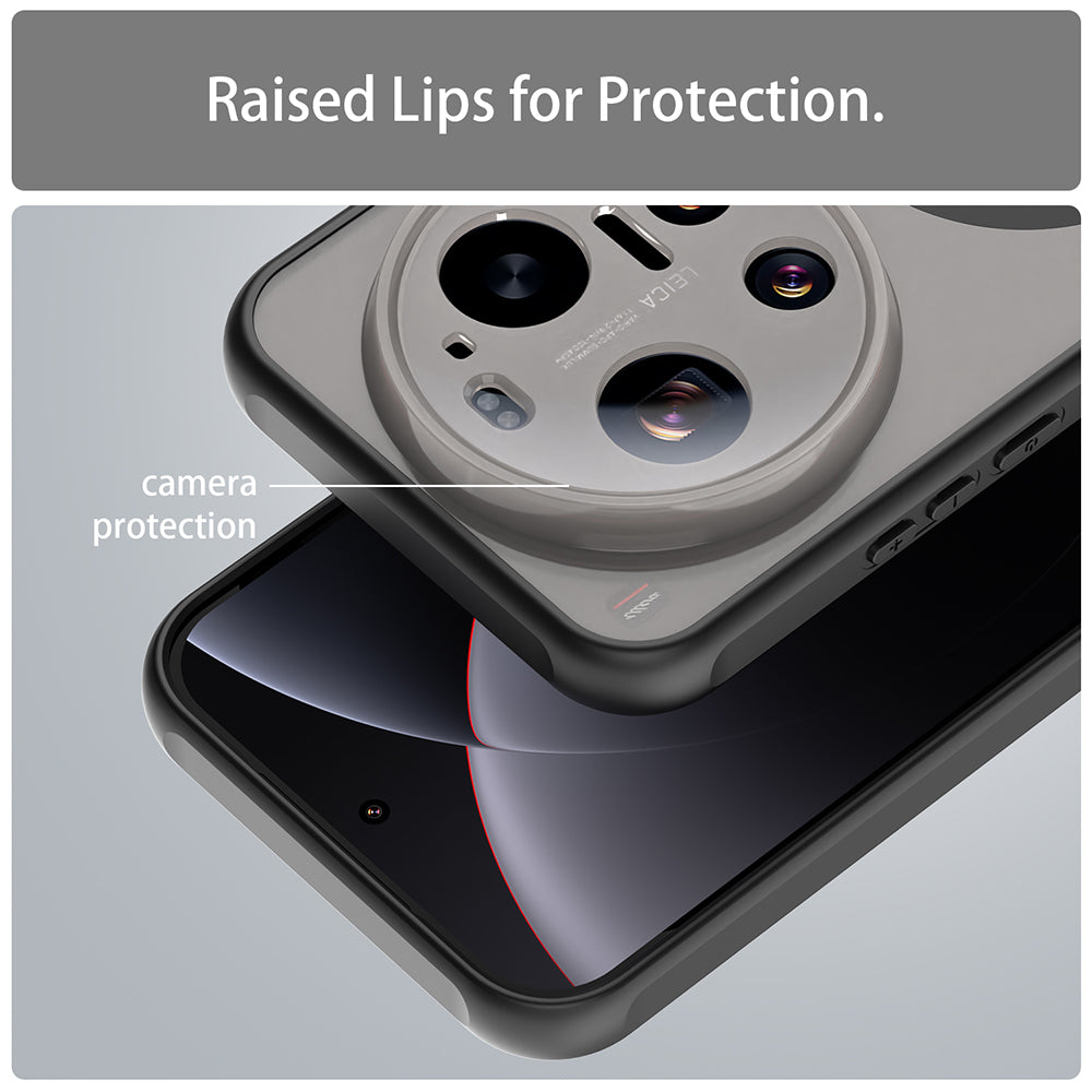 Etui MagSafe dla Xiaomi 17 Ultra, Techsuit, HaloFrost II, Czarne