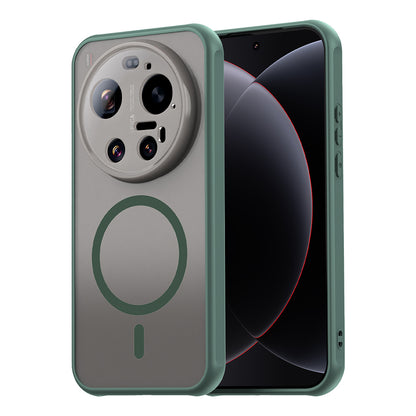 Etui MagSafe dla Xiaomi 17 Ultra, Techsuit, HaloFrost II, Zielony