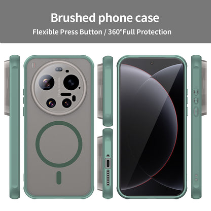 Etui MagSafe dla Xiaomi 17 Ultra, Techsuit, HaloFrost II, Zielony