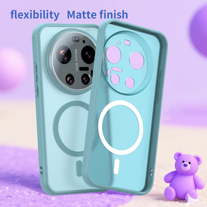 Etui MagSafe dla Xiaomi 17 Ultra, Techsuit, HaloFrost II, Jasnozielony