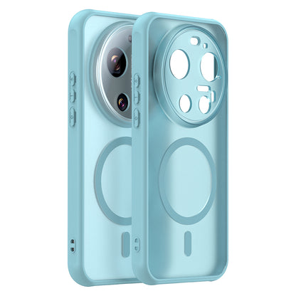 Etui MagSafe dla Xiaomi 17 Ultra, Techsuit, HaloFrost II, Jasnozielony