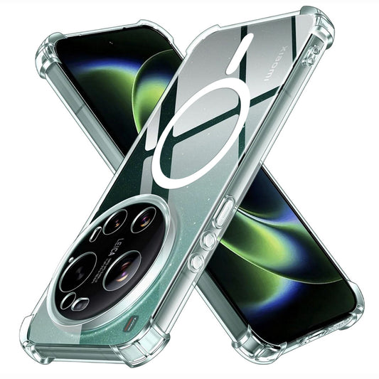 MagSafe Case for Xiaomi 17 Ultra, Techsuit, Shockproof, Transparent
