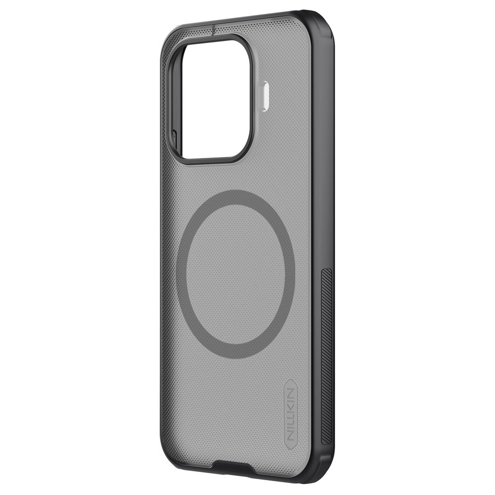 Etui MagSafe do Xiaomi 17T, Nillkin, Super Shield Pro, Czarna Przezroczysta