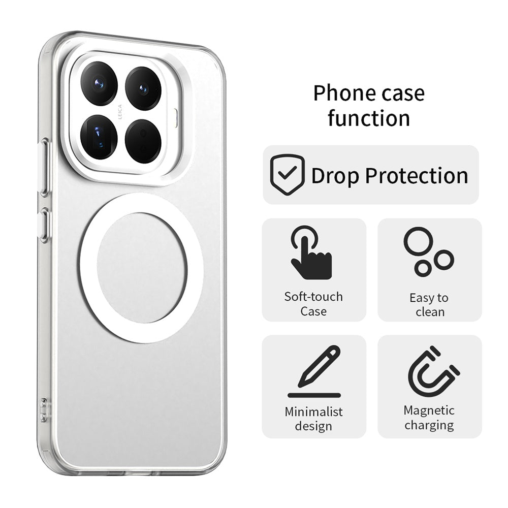 MagSafe Case for Xiaomi 17T Pro, Techsuit, CandyCase, White