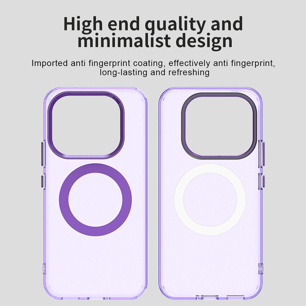 Etui MagSafe do Xiaomi 17T Pro, Techsuit, CandyCase, Fioletowy