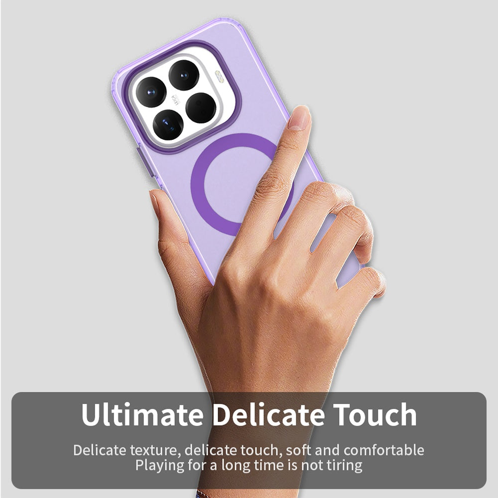 Etui MagSafe do Xiaomi 17T Pro, Techsuit, CandyCase, Fioletowy