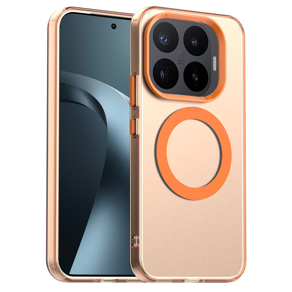 Etui MagSafe do Xiaomi 17T Pro, Techsuit, CandyCase, Pomarańczowy