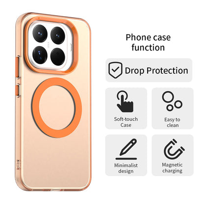 Etui MagSafe do Xiaomi 17T Pro, Techsuit, CandyCase, Pomarańczowy