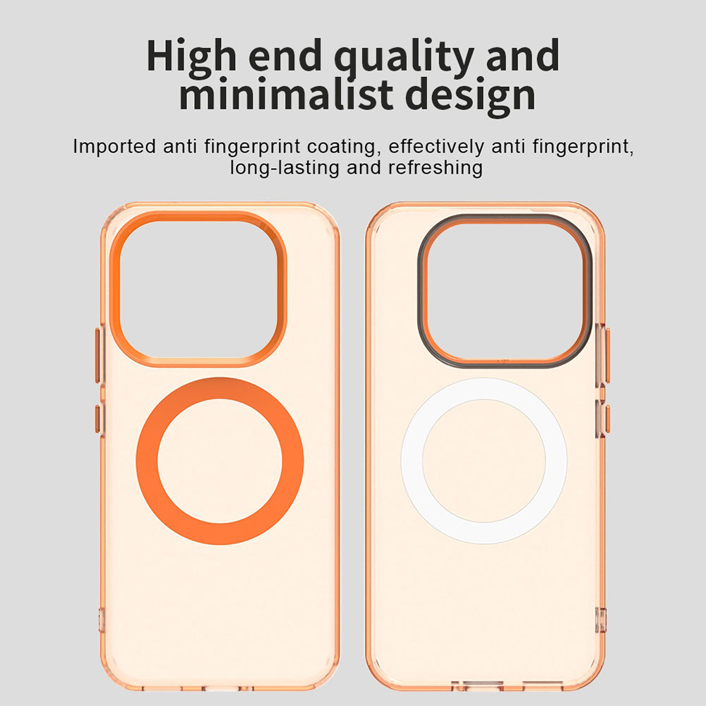 Etui MagSafe do Xiaomi 17T Pro, Techsuit, CandyCase, Pomarańczowy