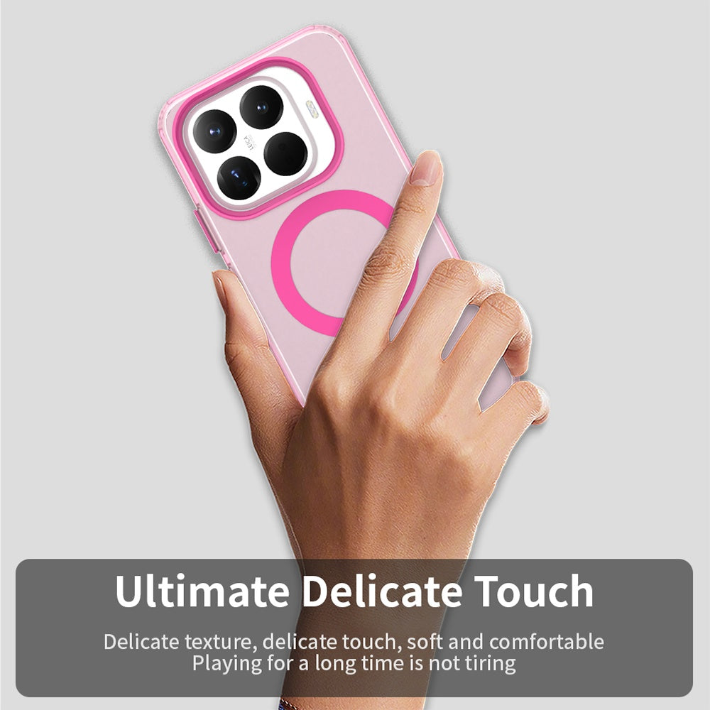Etui MagSafe do Xiaomi 17T Pro, Techsuit, CandyCase, Różowe