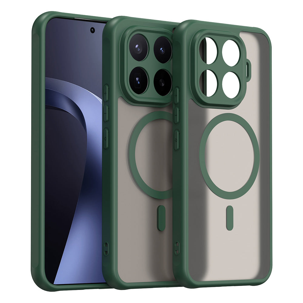 Etui MagSafe do Xiaomi 17T Pro, Techsuit, HaloFrost II, Zielony