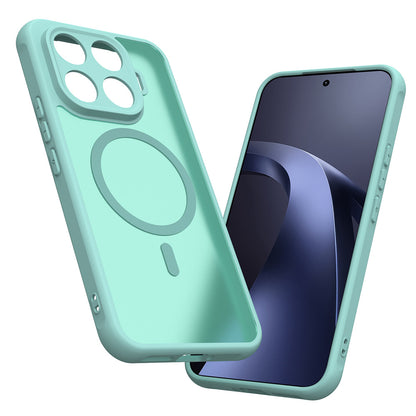 MagSafe Case for Xiaomi 17T Pro, Techsuit, HaloFrost II, Light Green
