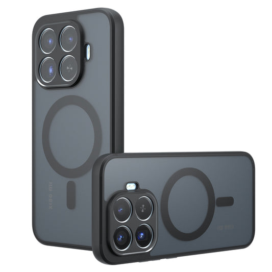 Etui MagSafe do Xiaomi 17T Pro, Techsuit, PureFrost, Czarna Satynowa