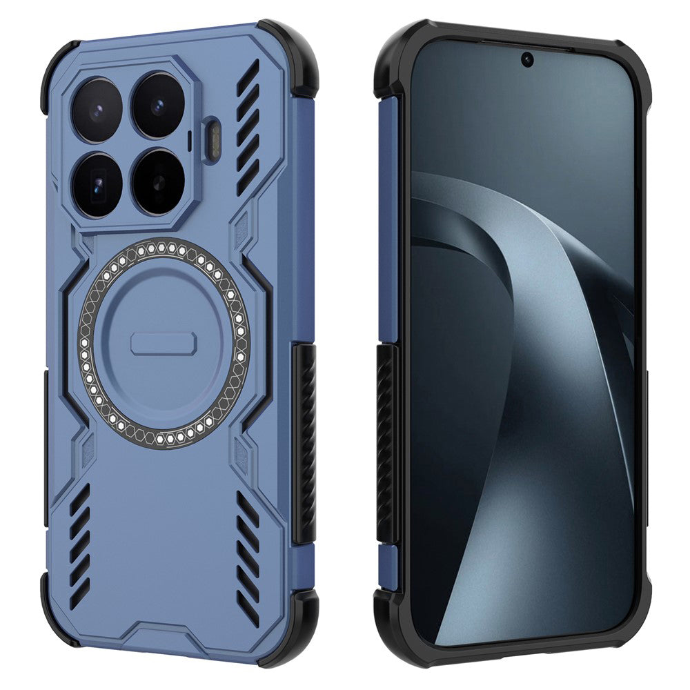 Etui MagSafe do Xiaomi 17T, Techsuit, ArmorMag, Niebieskie