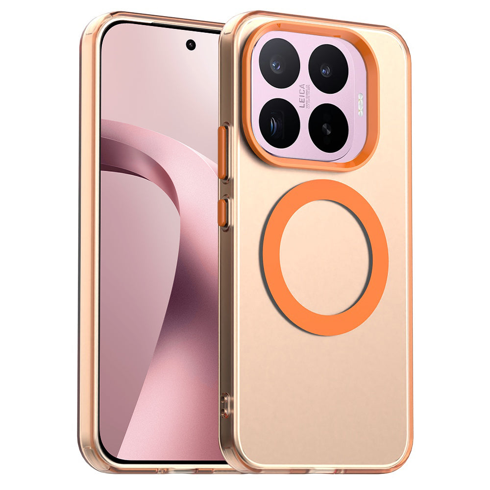 Etui MagSafe do Xiaomi 17T, Techsuit, CandyCase, Pomarańczowy