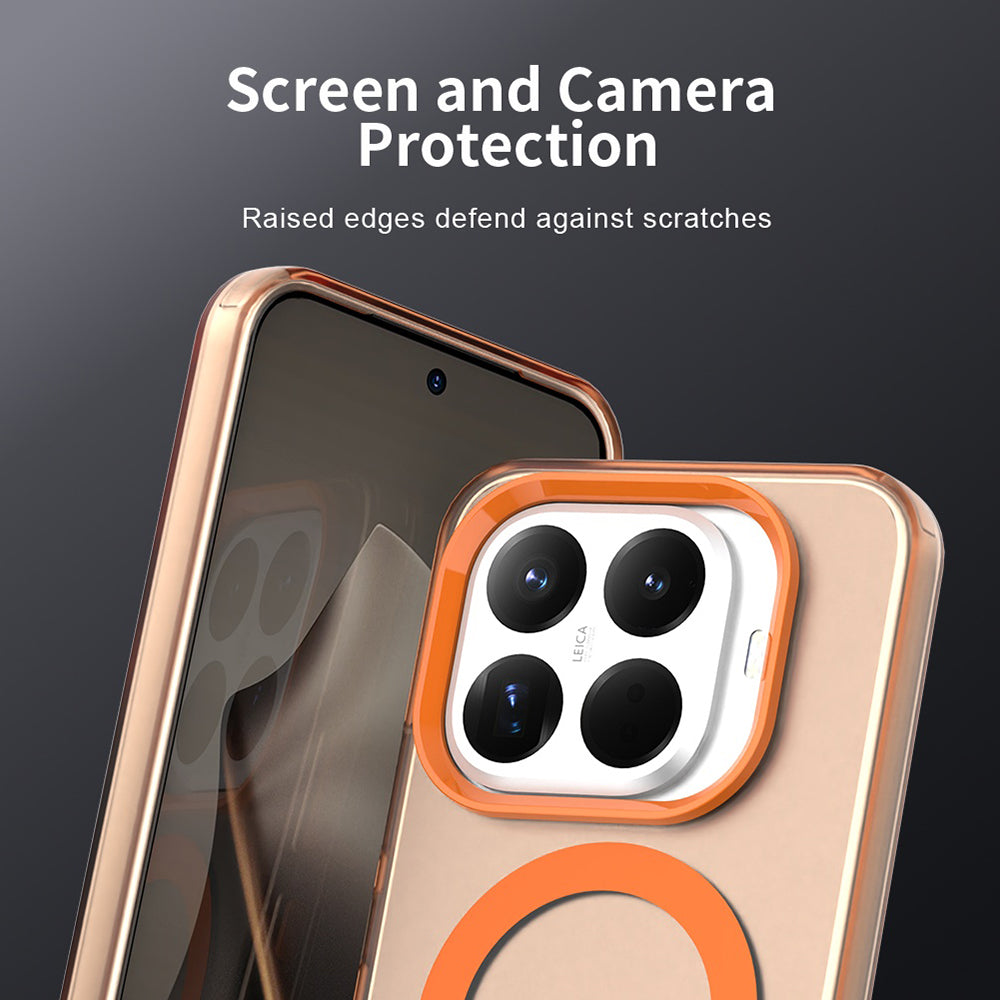 Etui MagSafe do Xiaomi 17T, Techsuit, CandyCase, Pomarańczowy
