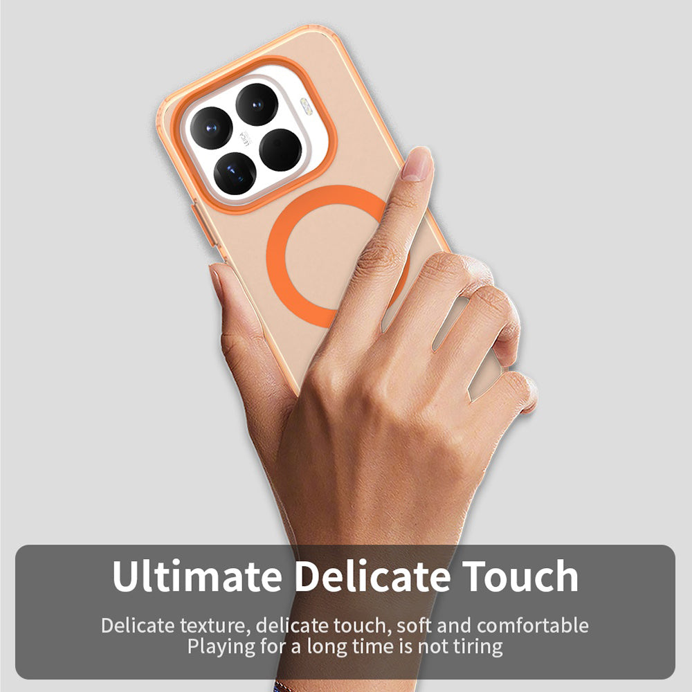 Etui MagSafe do Xiaomi 17T, Techsuit, CandyCase, Pomarańczowy