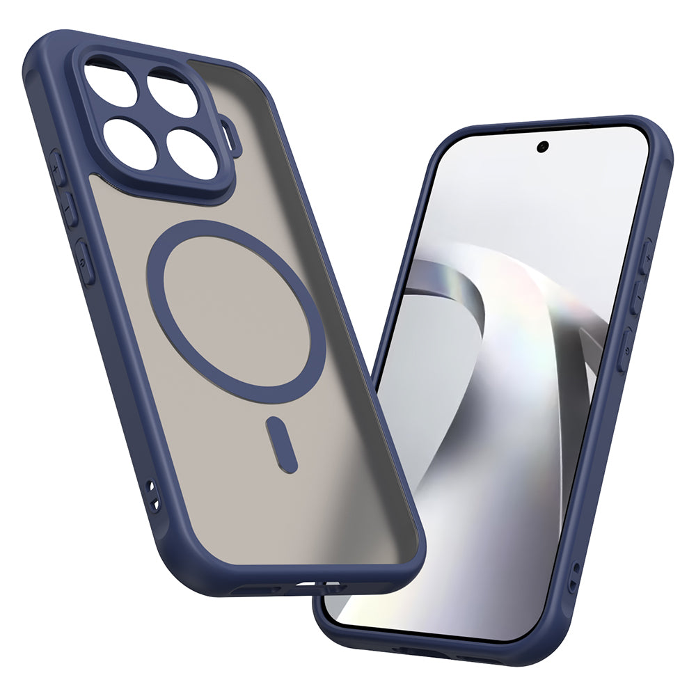 Etui MagSafe do Xiaomi 17T, Techsuit, HaloFrost II, Granatowy