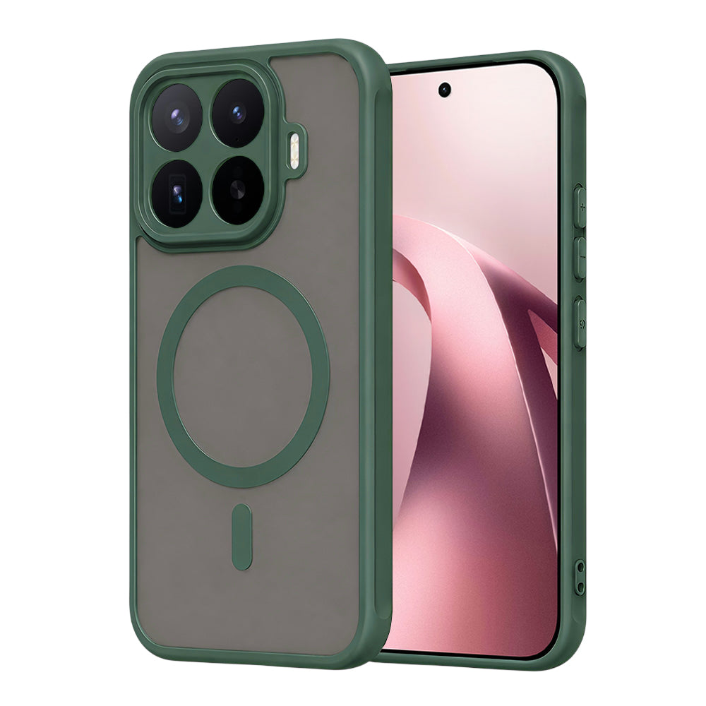 MagSafe Case for Xiaomi 17T, Techsuit, HaloFrost II, Green