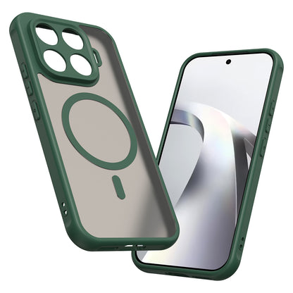 MagSafe Case for Xiaomi 17T, Techsuit, HaloFrost II, Green