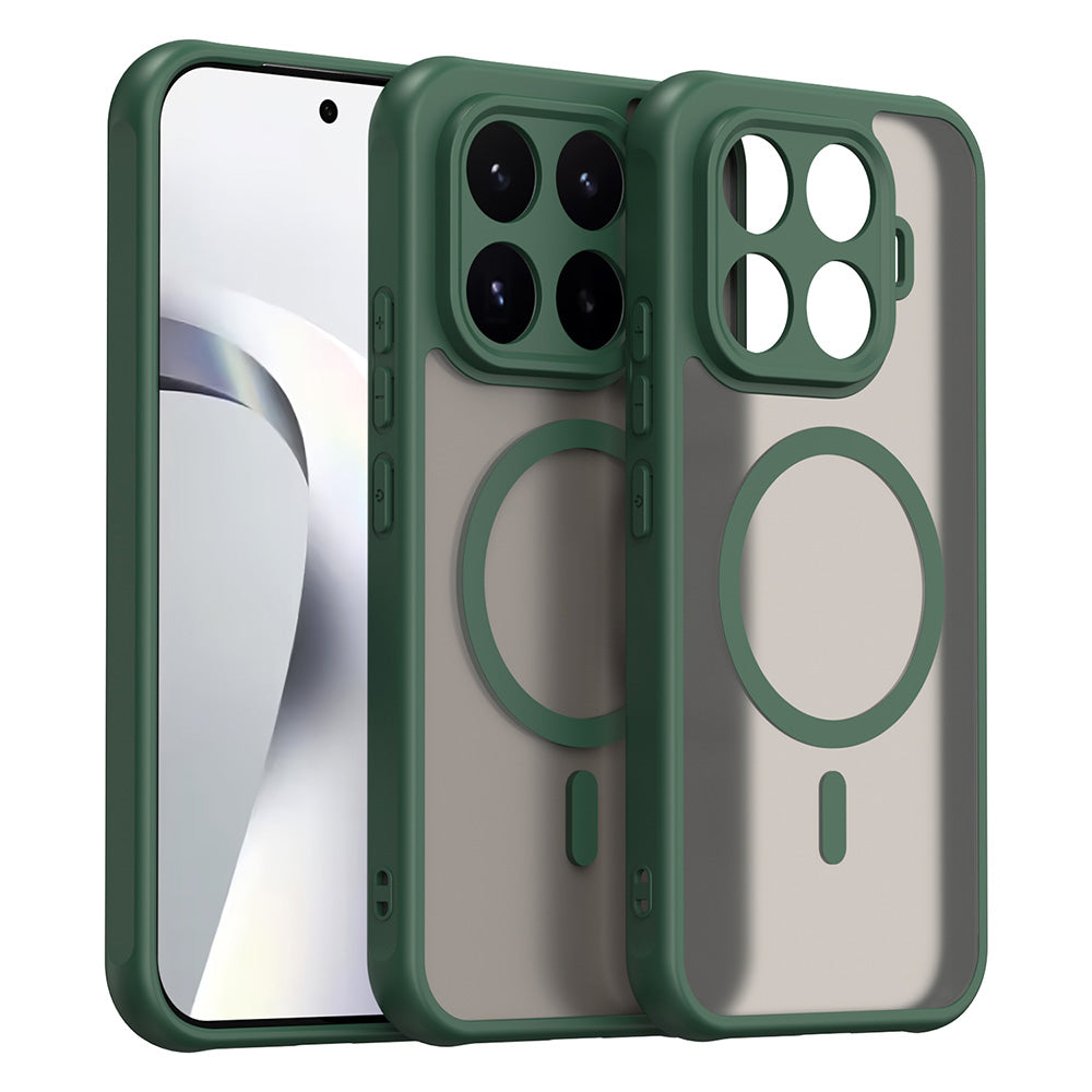 MagSafe Case for Xiaomi 17T, Techsuit, HaloFrost II, Green