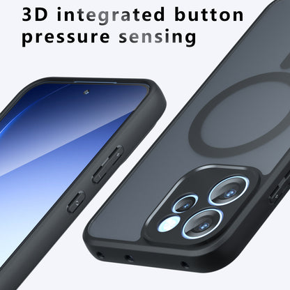 MagSafe Case for Xiaomi 17T, Techsuit, PureFrost, Satin Black