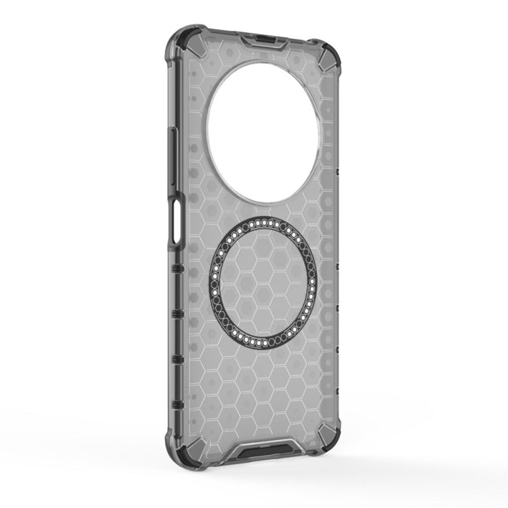MagSafe Case for Xiaomi Poco C75 / Redmi 14C, Techsuit, HoneyComb Shield, Black