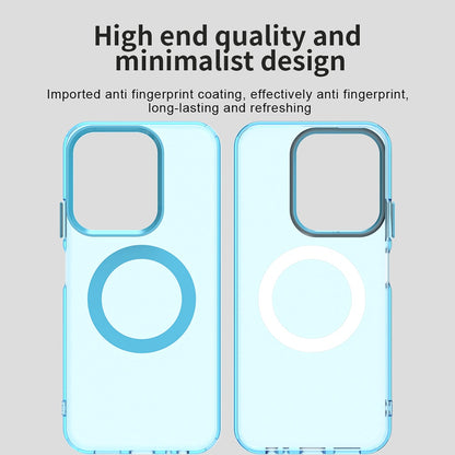 Etui MagSafe do Xiaomi Poco C85 4G / Redmi 15C 5G / 15C 4G, Techsuit, CandyCase, Niebieskie