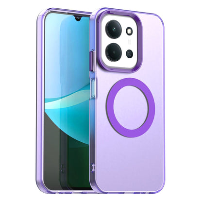 Etui MagSafe do Xiaomi Poco C85 4G / Redmi 15C 5G / 15C 4G, Techsuit, CandyCase, Fioletowy