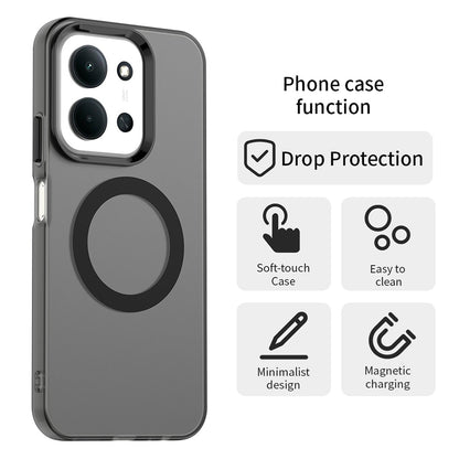 MagSafe Case for Xiaomi Poco C85 4G / Redmi 15C 5G / 15C 4G, Techsuit, CandyCase, Black