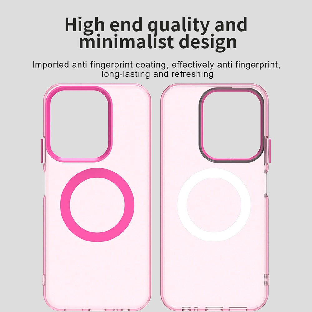 MagSafe Case for Xiaomi Poco C85 4G / Redmi 15C 5G / 15C 4G, Techsuit, CandyCase, Pink
