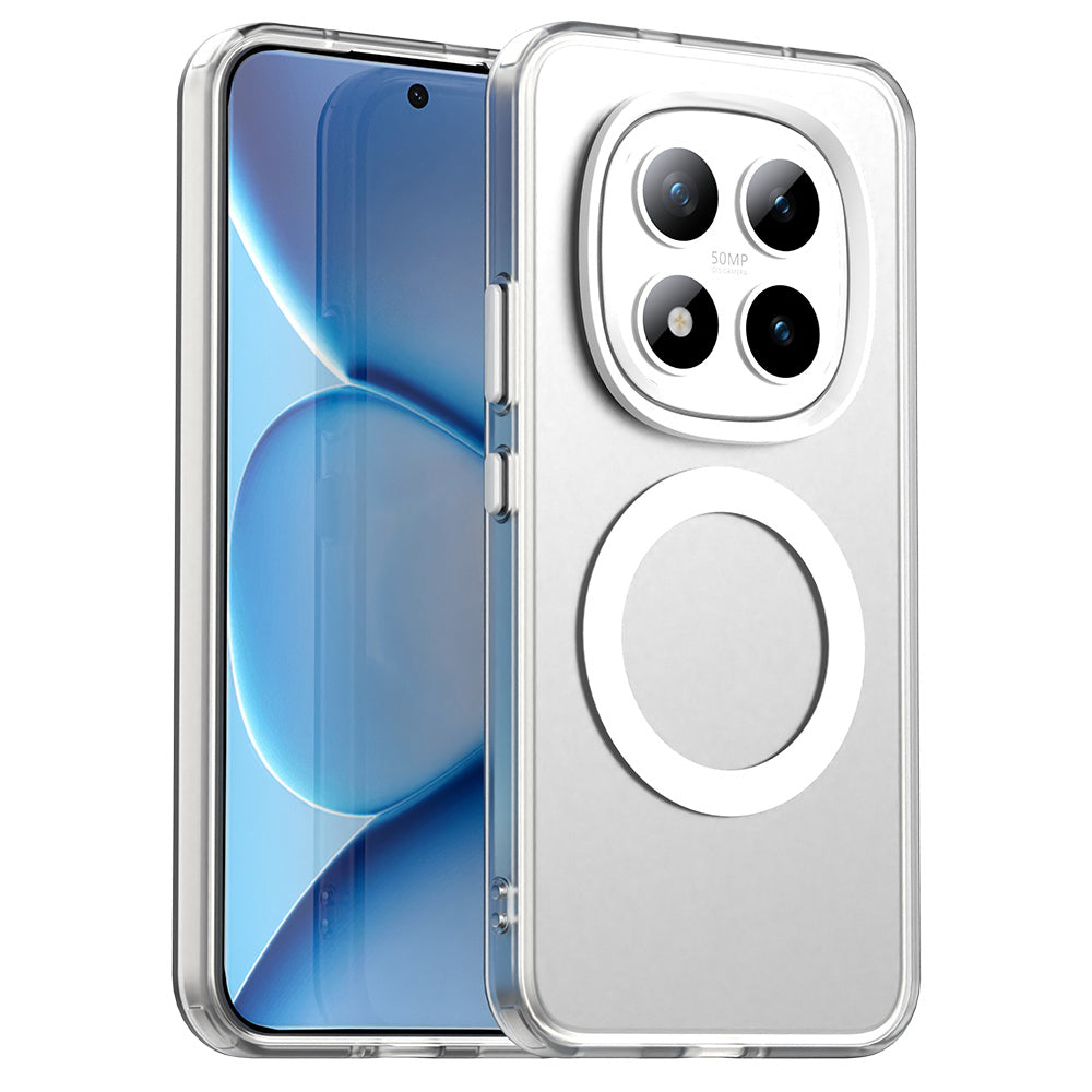Etui MagSafe dla Xiaomi Poco M8 Pro / Redmi Note 15 Pro+ 5G, Techsuit, CandyCase, Białe