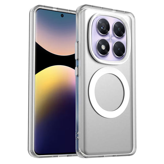 MagSafe Case for Xiaomi Poco X7 / Redmi Note 14 Pro 5G, Techsuit, CandyCase, White