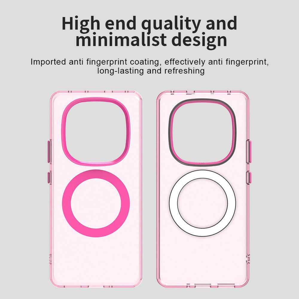 Etui MagSafe do Xiaomi Poco X7 / Redmi Note 14 Pro 5G, Techsuit, CandyCase, Różowe