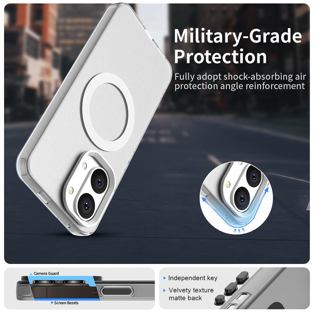 Etui MagSafe do Xiaomi Poco X8 Pro Max, Techsuit, CandyCase, Białe