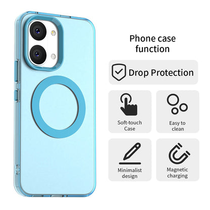 Etui MagSafe do Xiaomi Poco X8 Pro Max, Techsuit, CandyCase, Niebieskie